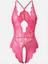 Allure Lace Crotchless Lingerie Bodysuitimage 4