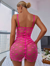 Lace Lullaby Heart Mesh Dress & Thong image 3