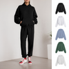 Pullover Hoodie Oversized Cropped Crewneck image 0