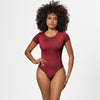 Short Sleeve Slim Fit Bodysuit image 1