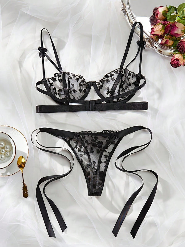 Eclipse Lace Bra And Panty Set image 8