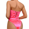 Flame Kiss Satin Tube Top image 3